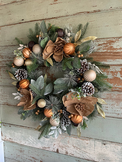 Rustic Christmas Wreath