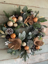 Load image into Gallery viewer, Rustic Christmas Wreath