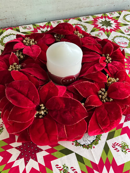 Poinsettia Centrepiece