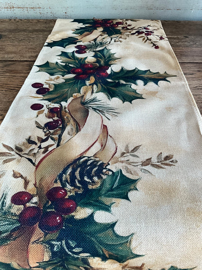 Floral Table Runner