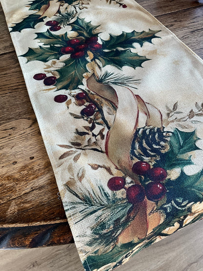 Floral Table Runner