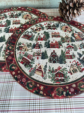 Load image into Gallery viewer, Snow House Placemat