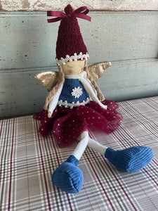 Burgundy Blue Angel