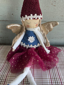Burgundy Blue Angel
