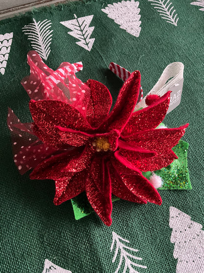 Poinsettia Headband RAZ