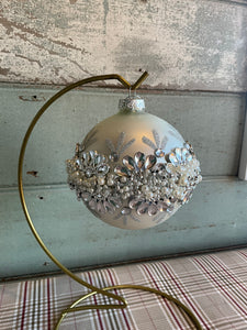 Silver White Ball