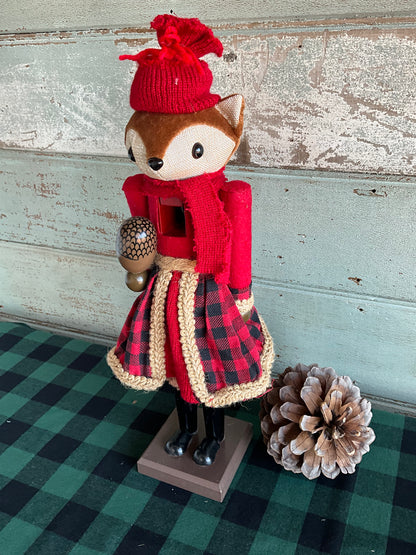 Red Squirrel Nutcracker