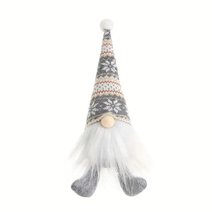 Sitting Grey Gnome