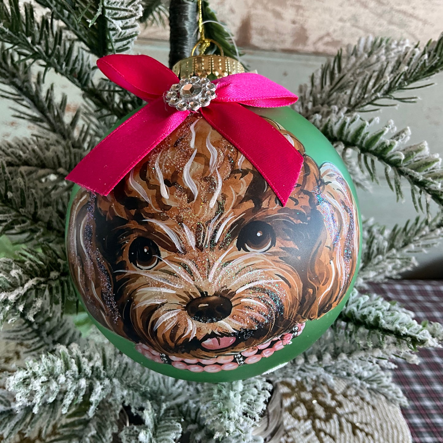 Green Ball Brown Dog