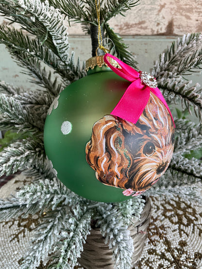 Green Ball Brown Dog