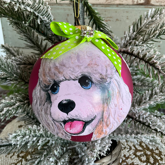 Pink Ball Poodle