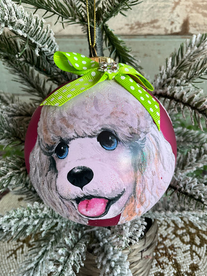 Pink Ball Poodle