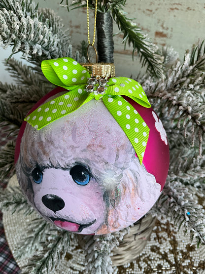 Pink Ball Poodle