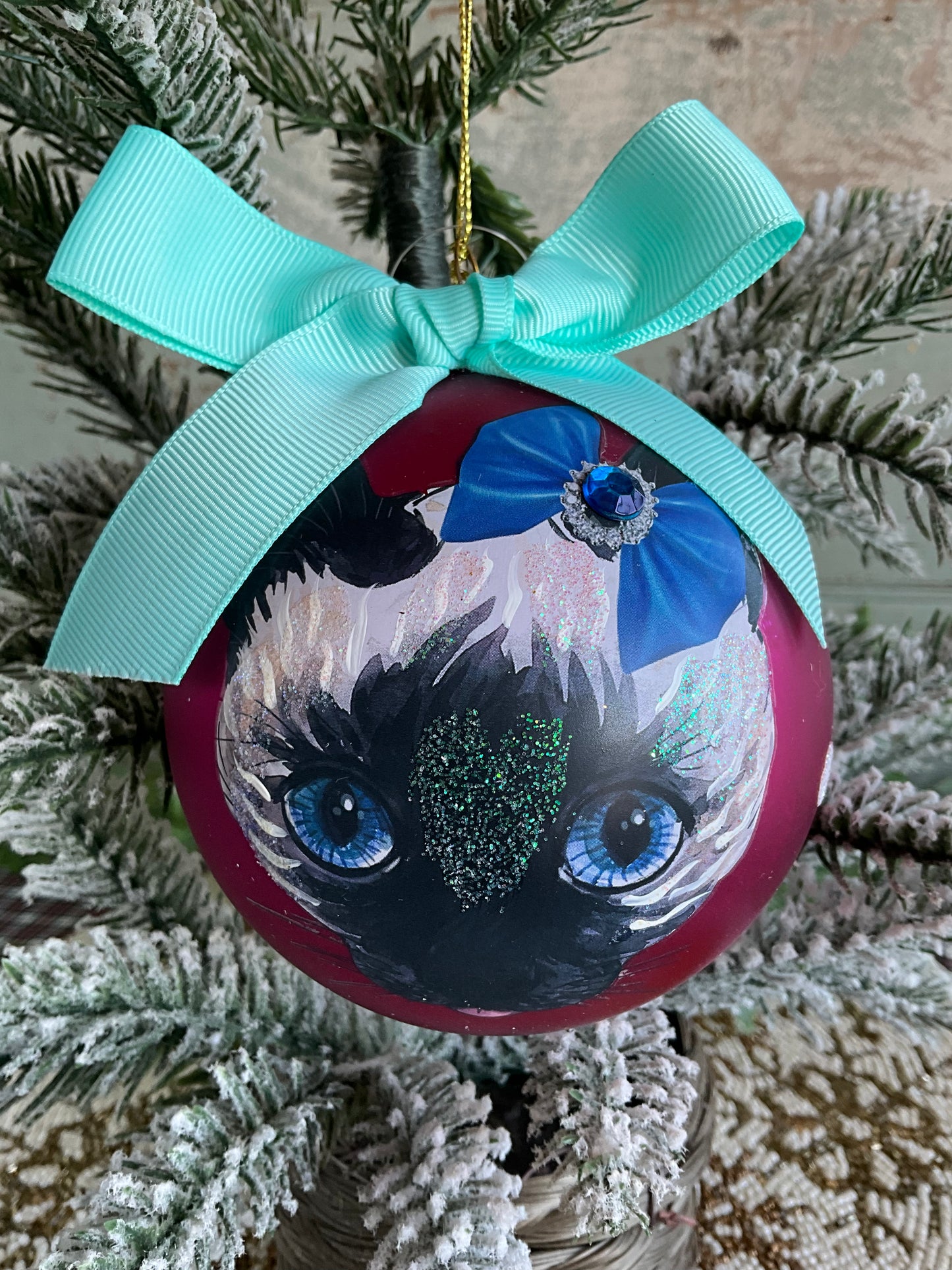 Pink Ball Cat
