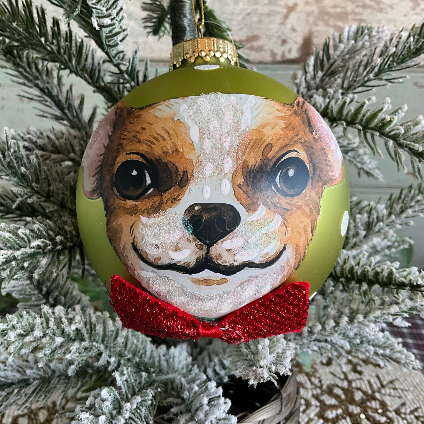Green Ball Dog