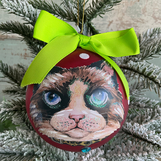 Pink Ball Cat