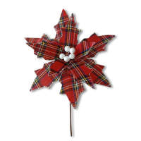 Tartan Poinsettia