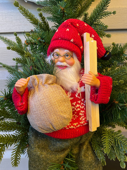 Nordic Sitting Santa
