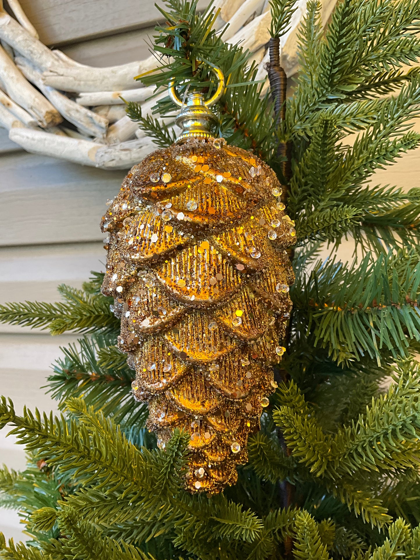Large Hanging Pinecone