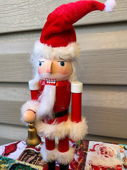 Small Red White Nutcracker