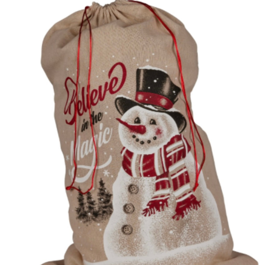 Believe Santa Sack