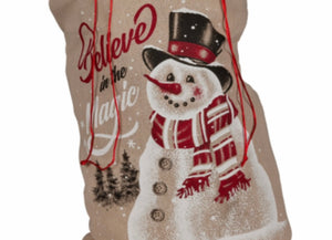 Believe Santa Sack