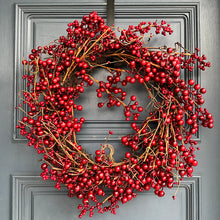 Load image into Gallery viewer, Robina Red Berry Wreath