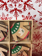 Load image into Gallery viewer, Wooden Sweater Decorations