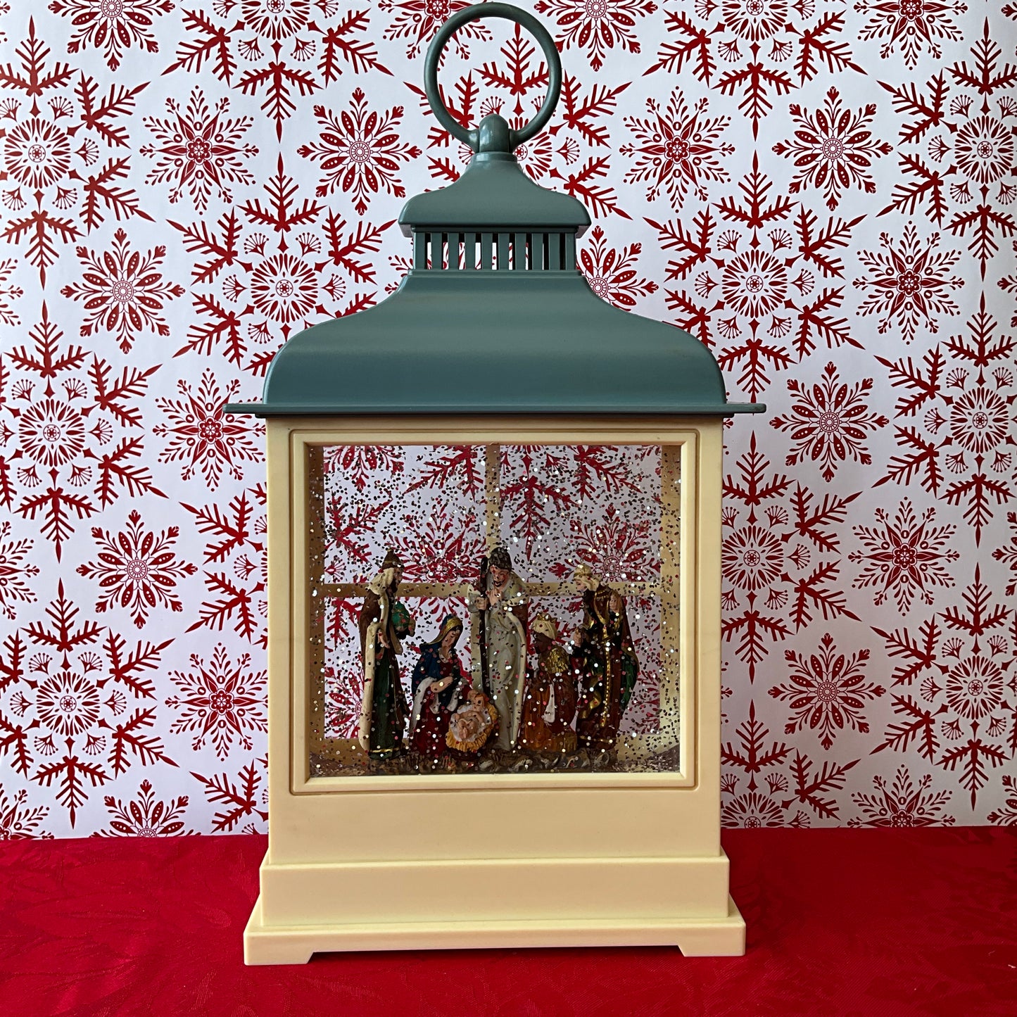 Glitter Lantern Nativity