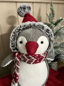 Penguin with Red Hat