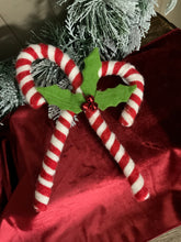 Load image into Gallery viewer, Red &amp; White Candy Canes