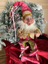 Load image into Gallery viewer, Antique Pink Gold Elf