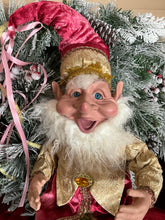 Load image into Gallery viewer, Antique Pink Gold Elf