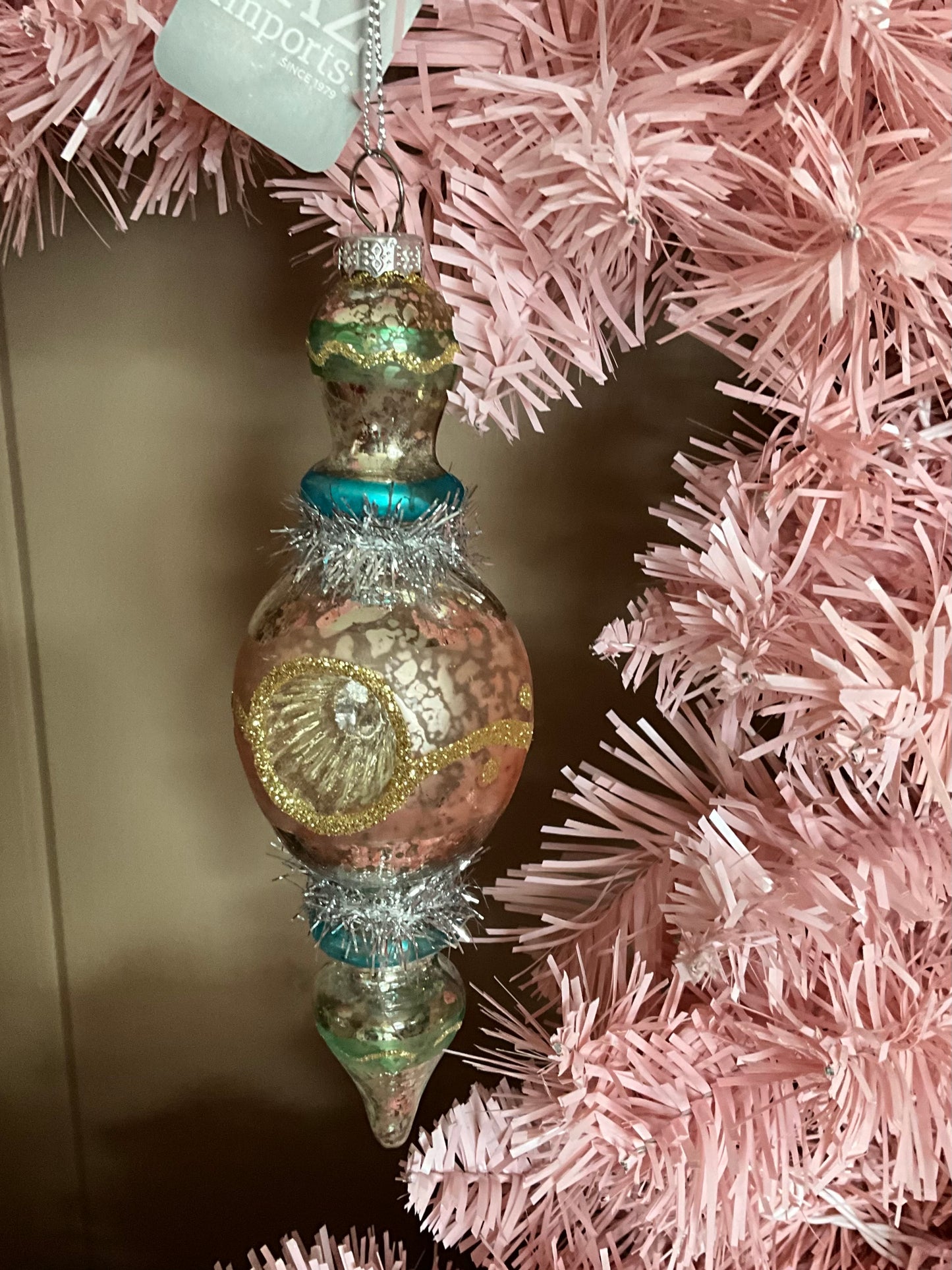 Glass Vintage Drop