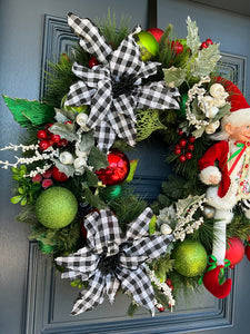 Elf Christmas Wreath