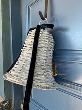 Load image into Gallery viewer, Grey Wicker Bell Large