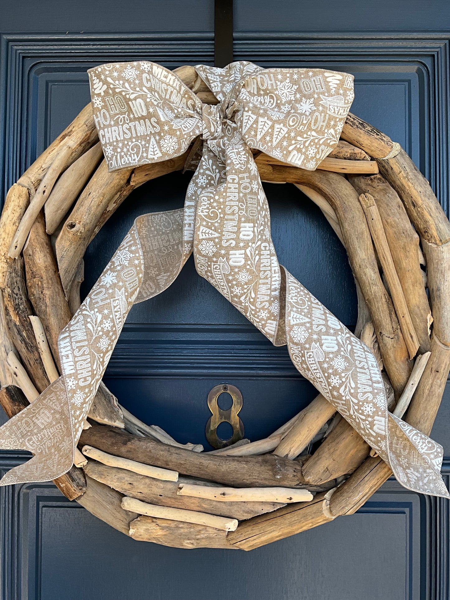 Natural Driftwood Wreath Lge