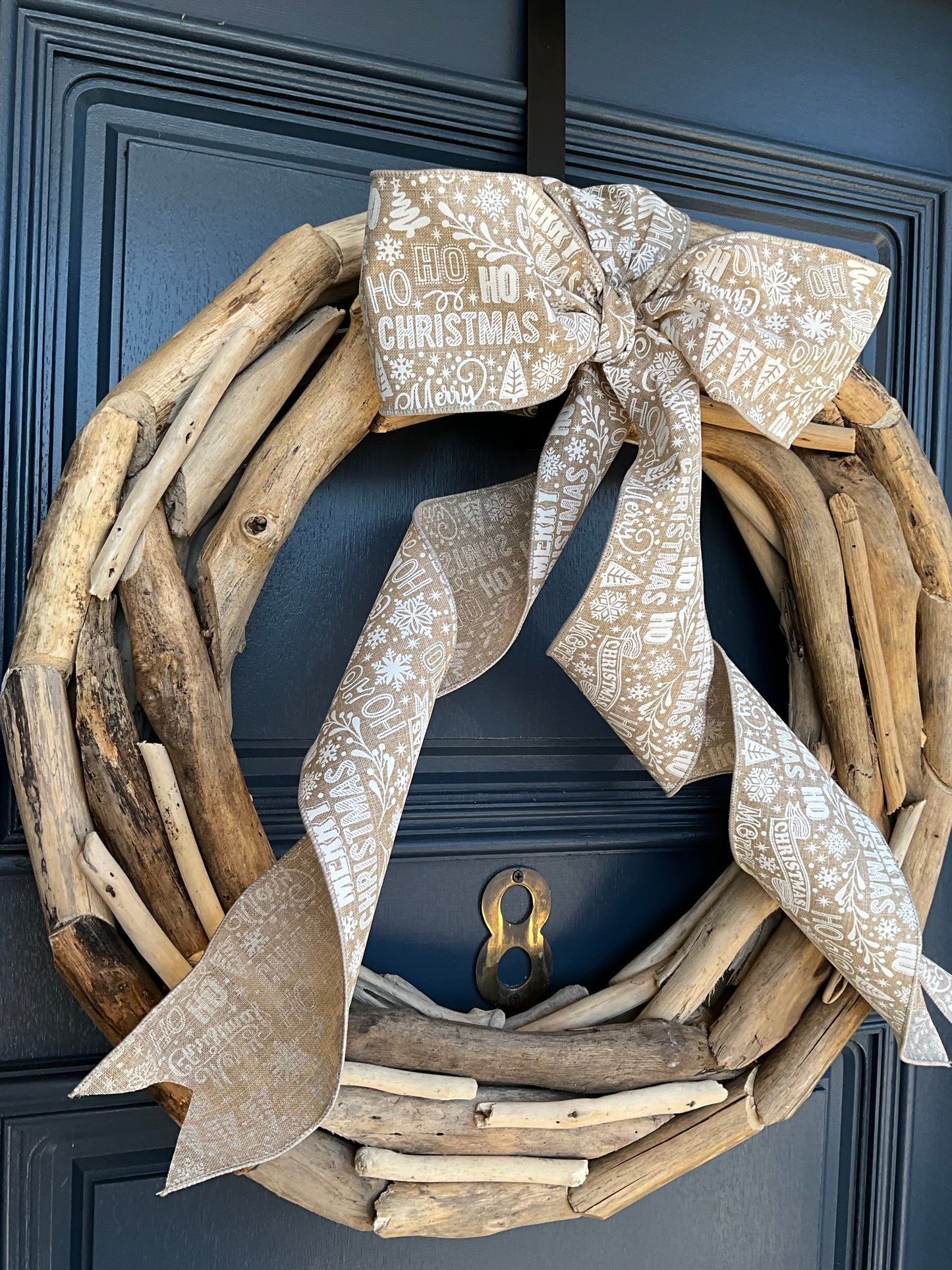 Natural Driftwood Wreath Lge
