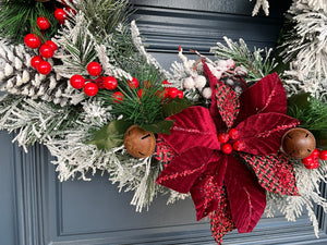 Frosted Wreath LED