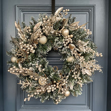 Load image into Gallery viewer, Platinum Champagne Wreath LED