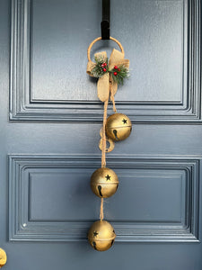 Gold Jingle Bell Hanger