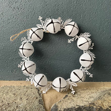 Load image into Gallery viewer, Rustic White Bell Wreath