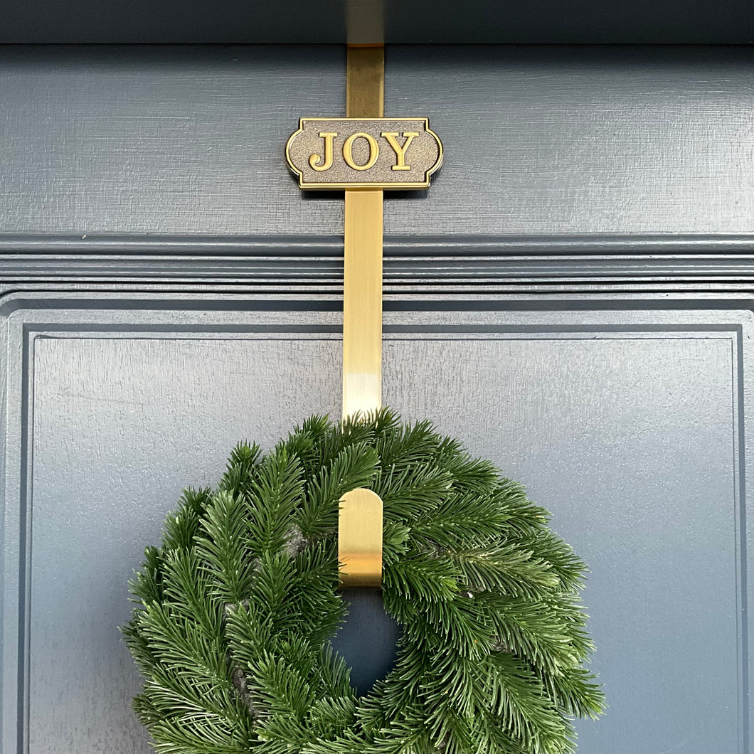 Joy Wreath Hanger