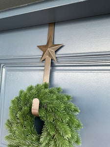 Star Black Brown Wreath Hanger