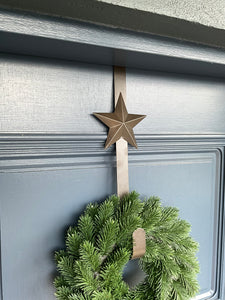 Star Black Brown Wreath Hanger