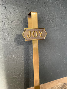 Joy Wreath Hanger