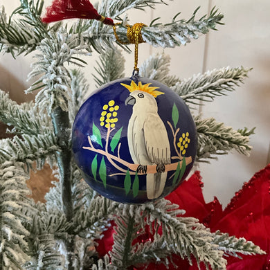 Blue Cockatoo Decoration