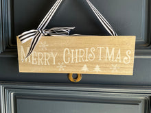 Load image into Gallery viewer, Wooden Christmas Sign