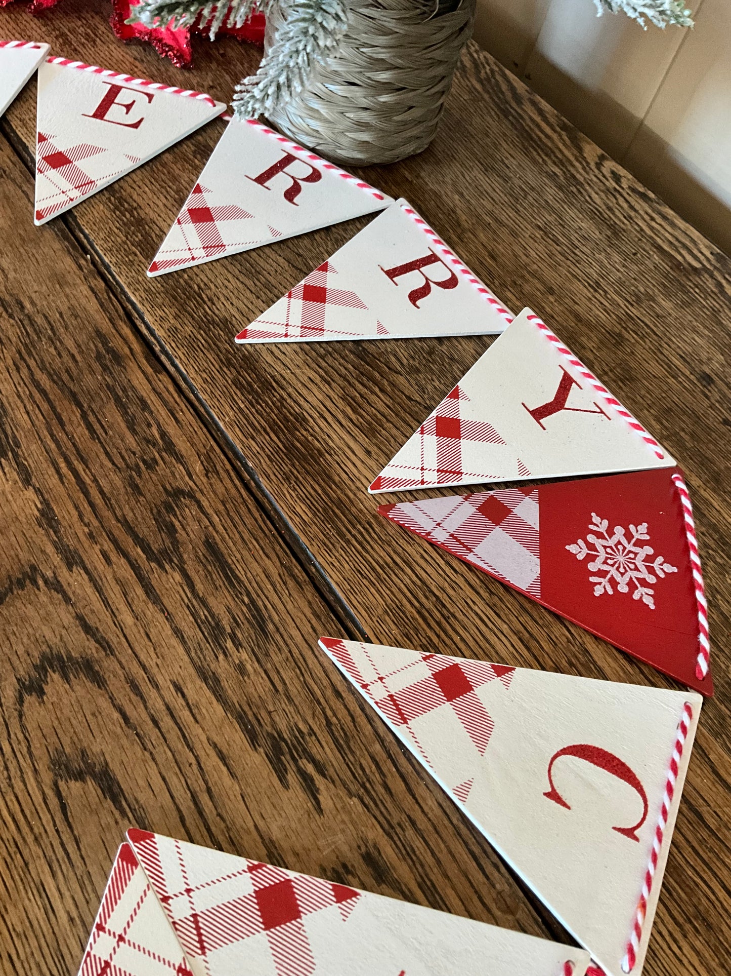 Merry Christmas Bunting