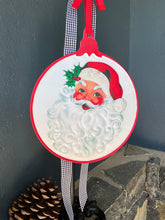 Load image into Gallery viewer, Santa Circular Sign by RAZ